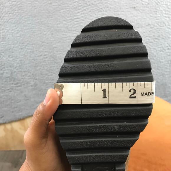 UGG Pax Waterproof Chipmunk Brown Leather Wedge Booties - Picture 10 of 15